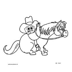 Coloring page: Calimero (Cartoons) #35830 - Free Printable Coloring Pages