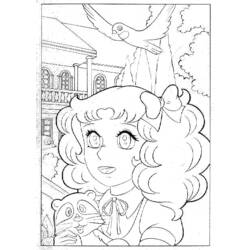 Coloring page: Candy Candy (Cartoons) #41639 - Free Printable Coloring Pages