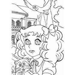 Coloring page: Candy Candy (Cartoons) #41658 - Free Printable Coloring Pages