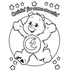 Coloring page: Care Bears (Cartoons) #37254 - Free Printable Coloring Pages