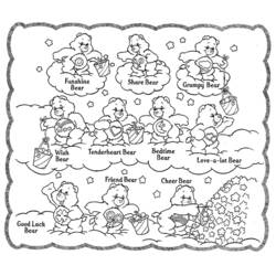 Coloring page: Care Bears (Cartoons) #37405 - Free Printable Coloring Pages