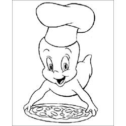 Coloring page: Casper (Cartoons) #36238 - Free Printable Coloring Pages