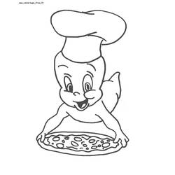 Coloring page: Casper (Cartoons) #36278 - Free Printable Coloring Pages