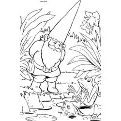 Coloring page: David, the Gnome (Cartoons) #51258 - Free Printable Coloring Pages