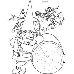 Coloring page: David, the Gnome (Cartoons) #51261 - Free Printable Coloring Pages