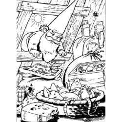 Coloring page: David, the Gnome (Cartoons) #51269 - Free Printable Coloring Pages