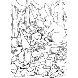 Coloring page: David, the Gnome (Cartoons) #51379 - Free Printable Coloring Pages