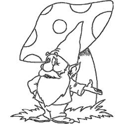 Coloring page: David, the Gnome (Cartoons) #51383 - Free Printable Coloring Pages