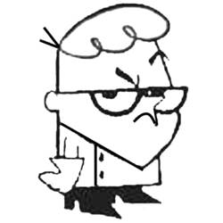 Coloring page: Dexter Laboratory (Cartoons) #50676 - Free Printable Coloring Pages