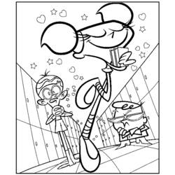 Coloring page: Dexter Laboratory (Cartoons) #50709 - Free Printable Coloring Pages