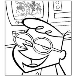 Coloring page: Dexter Laboratory (Cartoons) #50712 - Free Printable Coloring Pages