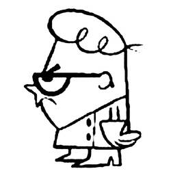 Coloring page: Dexter Laboratory (Cartoons) #50716 - Free Printable Coloring Pages