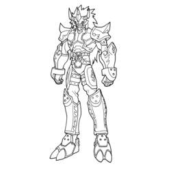 Coloring page: Digimon (Cartoons) #51428 - Free Printable Coloring Pages