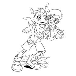 Coloring page: Digimon (Cartoons) #51466 - Free Printable Coloring Pages