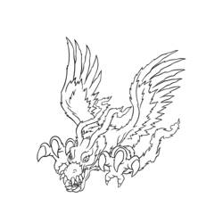 Coloring page: Digimon (Cartoons) #51528 - Free Printable Coloring Pages