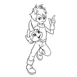 Coloring page: Digimon (Cartoons) #51539 - Free Printable Coloring Pages