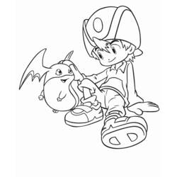 Coloring page: Digimon (Cartoons) #51546 - Free Printable Coloring Pages
