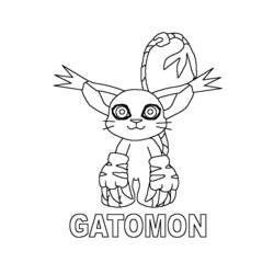 Coloring page: Digimon (Cartoons) #51579 - Free Printable Coloring Pages