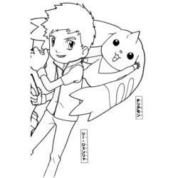 Coloring page: Digimon (Cartoons) #51655 - Free Printable Coloring Pages