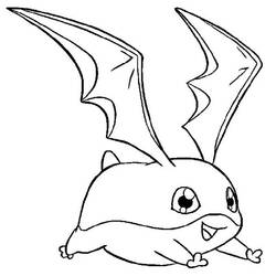 Coloring page: Digimon (Cartoons) #51666 - Free Printable Coloring Pages