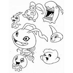 Coloring page: Digimon (Cartoons) #51718 - Free Printable Coloring Pages
