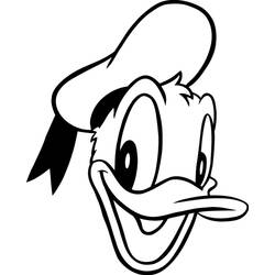 Coloring page: Donald Duck (Cartoons) #30130 - Free Printable Coloring Pages