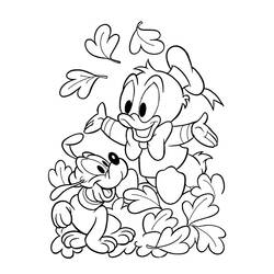 Coloring page: Donald Duck (Cartoons) #30131 - Free Printable Coloring Pages