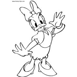 Coloring page: Donald Duck (Cartoons) #30201 - Free Printable Coloring Pages