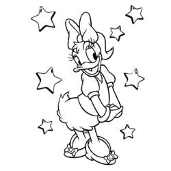 Coloring page: Donald Duck (Cartoons) #30252 - Free Printable Coloring Pages