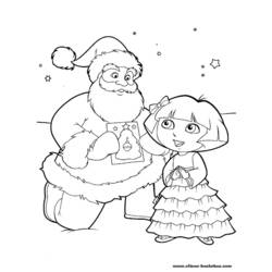 Coloring page: Dora the Explorer (Cartoons) #29723 - Free Printable Coloring Pages
