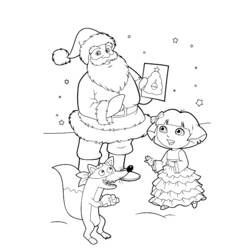 Coloring page: Dora the Explorer (Cartoons) #29931 - Free Printable Coloring Pages