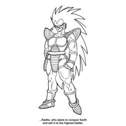 Coloring pages: Dragon Ball Z - Free Printable Coloring Pages