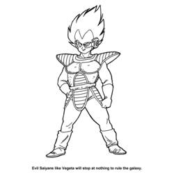Coloring page: Dragon Ball Z (Cartoons) #38474 - Free Printable Coloring Pages