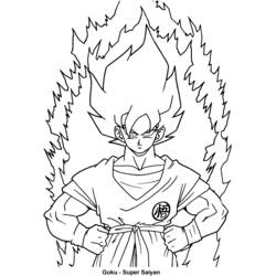 Coloring page: Dragon Ball Z (Cartoons) #38476 - Free Printable Coloring Pages
