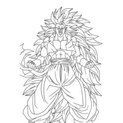 Coloring page: Dragon Ball Z (Cartoons) #38492 - Free Printable Coloring Pages