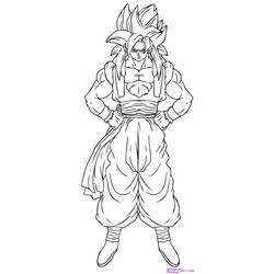 Coloring page: Dragon Ball Z (Cartoons) #38506 - Free Printable Coloring Pages