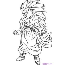Coloring page: Dragon Ball Z (Cartoons) #38515 - Free Printable Coloring Pages