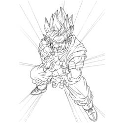 Coloring page: Dragon Ball Z (Cartoons) #38554 - Free Printable Coloring Pages