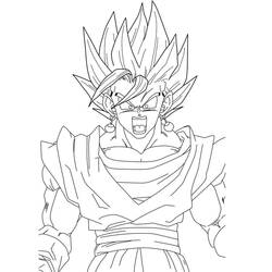 Coloring page: Dragon Ball Z (Cartoons) #38618 - Free Printable Coloring Pages