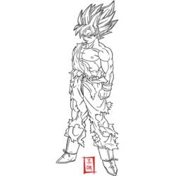 Coloring page: Dragon Ball Z (Cartoons) #38620 - Free Printable Coloring Pages