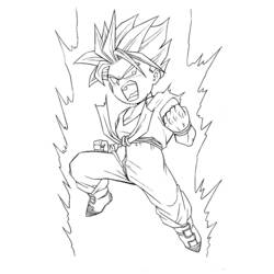 Coloring page: Dragon Ball Z (Cartoons) #38702 - Free Printable Coloring Pages