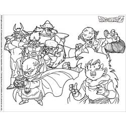 Coloring page: Dragon Ball Z (Cartoons) #38763 - Free Printable Coloring Pages