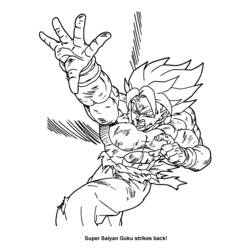 Coloring page: Dragon Ball Z (Cartoons) #38816 - Free Printable Coloring Pages