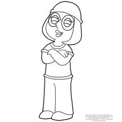 Coloring page: Family Guy (Cartoons) #48717 - Free Printable Coloring Pages