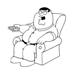 Coloring page: Family Guy (Cartoons) #48739 - Free Printable Coloring Pages