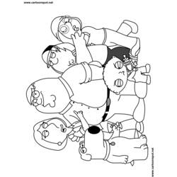 Coloring page: Family Guy (Cartoons) #48748 - Free Printable Coloring Pages