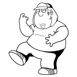 Coloring page: Family Guy (Cartoons) #48798 - Free Printable Coloring Pages