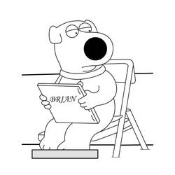Coloring page: Family Guy (Cartoons) #48828 - Free Printable Coloring Pages