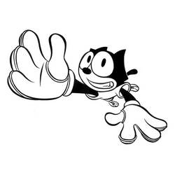 Coloring page: Felix the Cat (Cartoons) #47901 - Free Printable Coloring Pages