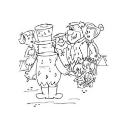 Coloring page: Flintstones (Cartoons) #29556 - Free Printable Coloring Pages